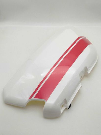 NQi series Left body panel (White+Red) 30408034 NIU N1S LEft body panel (white red)  back